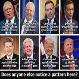 Your conservative MAGA's today, they're all in sync. #NeverVoteConservative #cdnpoli