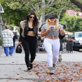 Hailey Baldwin and Kendall Jenner 7 years ago.