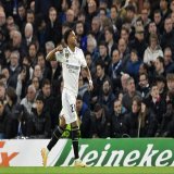 Rodrygo:   "I thought of celebrating it by sliding on my knees but I have a little inflammation; then my idol came to mind, @Cristiano , and I thought of celebrating it like this"   "I have something special with the Champions League"
