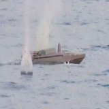 Минобороны показало видео отражения атаки дронов ВСУ на корабль "Приазовье"  #Rusmk #Новости #Политика #События #МинобороныРФ