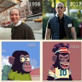 The 19 year nerd to jock challenge @theyearbookclub @JeffBezos who wears it better ?? #TheYearbookClub