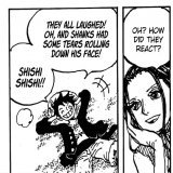 robin is always amused by luffy and loves to listen to him talking #ONEPIECE1060