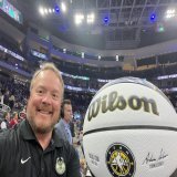 Check out this sweet #Moneyball that was presented to ⁦@Jrue_Holiday11⁩ and ⁦@Giannis_An34⁩ tonight as the get ready to head to #NBAAllStar weekend in Salt Lake. #FearTheDeer #GoBucks