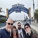 #MyGirl &amp; I at #PacificPark @SantaMonicaPier CA w/ @staygoldbyhaley @RohdeHaley &amp; Brad