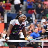 Youngest  to reach US Open QFs since 2009.   #USOpen @CocoGauff