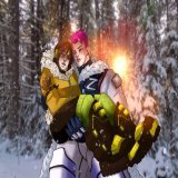 Winter #Overwatch #OverwatchFanart #Zarya