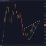 #Bitcoin Rising Wedge!  Should we worry?