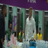 Herv&eacute; Renard, Saudi Arabia coach's speech at half time vs. Argentina. Talks about the marking and Lionel Messi.0:132M views