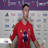 Emiliano Martinez: "The referee was giving everything to them. He gave 10 minutes for no reason... He (the referee) just wanted them to score. He is useless. Van Gaal said they have an advantage if it goes to penalties, he needs to keep his mouth shu