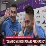 Leandro Paredes: "When Messi gets angry, he's dangerous."