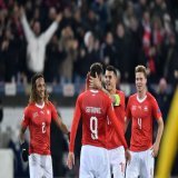#CHAPEAU @SFV_ASF 18.11.18   :    #SUIBEL #NationsLeague #FinalFour #HoppSchwiiz #HopSuisse #ForzaSvizzera #HopSvizra    Final Four  June 2019 in Portugal:  |  |  | /   #CHAPEAU @SFV_ASF  #25Jahre #Sponsor  @CreditSuisse #erm&ouml;glichte #CHF25.&nda