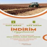 &Ccedil;ift&ccedil;ilerimizin en &ouml;nemli girdileri olan kimyevi g&uuml;bre ve karma hayvan yemi fiyatlarında hem indirim yapıyor hem de fiyatları 2023&rsquo;&uuml;n Nisan ayı sonuna kadar sabitliyoruz. &Uuml;reticilerimize hayırlı olsun. #M&uuml;