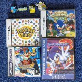 Went to a flea market yesterday, spent way too much money but I'm happy with what I've got. #SonicTheHedgehog 3 + #MegamanBattleNetwork 6 are in near-mint condition for only ~50&euro; each.  And that Cosplay-Pikachu is just cute as hell, omg   #Pokem