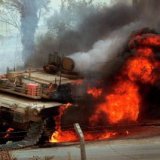 Старая советская ракета легко справилась с американским танком M1 Абрамс