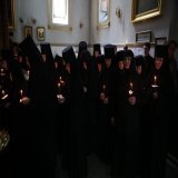 Святогорская Лавра, прощение с погибшими монахами, убитыми укрообстрелом 01.06.2022