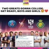 Can't wait...  #PSG #AlNassr