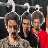 「東京ゲームショウ2022」で先行販売する『龍が如く』新作グッズ  『龍が如く』ハンガー（全3種）  圧がすごい&hellip;  こちら、後日セガストアでも販売予定です！続報をお待ちください  #龍が如く