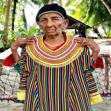 The traditional Maldivian dress, or Dhivehi libaas, showcases one of Maldives most unique embroidery techniques.   #SabahMaldives #HomeBasedWorkers #Authentic #KasabuLibaas #TraditionalDress #HandMade #WomenEmpowerment #MarketAccess   #Maldives  #Vis