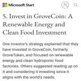 LATEST NEWS  @Microsoft  mentioned  @GroveToken  as an investment source for renewable energy and clean food investment. now I expect a really important upside #GroveBusiness #GRV #GroveCoin #Microsoft #BNB #ETH #Altcoins #Bitcoin #BTC #Crypto #Crypt