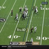 Alvin Kamara with his 3rd TD of the day   Dalton to Kamara for the 36-yard TD   #LVvsNO | : CBS