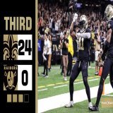 Finish strong   #Saints | @PointsKash