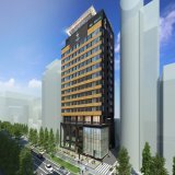ビル内にお寺の『本堂』を取り込む斬新な建物！『カンデオホテルズ大阪心斎橋』（仮称）三津寺ホテルプロジェクトの完成イメージが公開されました！！