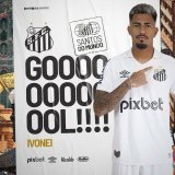 2T/49': UM GOLAAAAAAAAAAAAAAAAAAAAA&Ccedil;O! IVONEI ARRISCA DE TR&Aacute;S DO MEIO-CAMPO E FAZ UM GOL HIST&Oacute;RICO. QUE PINTURA!   #SANxBAH | 4x0