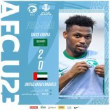 نهاية المباراة || صقورنا إلى ربع نهائي كأس آسيا  \ud83d\ude0d قول وفعل  \ud83e\udd85 \ud83c\uddf8\ud83c\udde6 #معاك_يالأخضر | #AFCU23