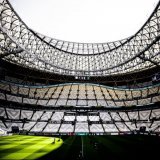 استاد لوســــــيل   بانتظار الصقور الخضر    #السعودية_الأرجنتين