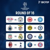 Here are the ties for the #UCL Round of 16   Which one are you most interested for?   #RBLMCI #CLUSLB #LIVRMA #MILTOT #SGENAP #BVBCHE #INTFCP #PSGFCB #UEFA #UCLDraws