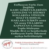 Enflasyon farkı Zam Değildir Kırmızı &Ccedil;izgimiz Yoksulluk &Uuml;zeri Emekliliğe Yansıyan Tek Kalem Maaş  Y&uuml;zde %100 Zam #AdilZamİnsancaYasam
