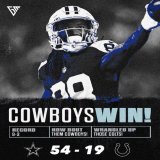 THE DALLAS COWBOYS WILL WIN THE SUPER BOWL.