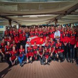 Everyone is a Seb fan. Even if they say they&rsquo;re not, they are a Seb fan    #essereFerrari #AbuDhabiGP #Seb5 #DankeSeb