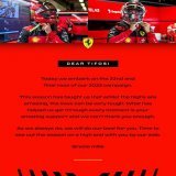 For you, #Tifosi   #essereFerrari