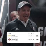 TEXAS A&amp;M UPSETS NO. 5 LSU  @AggieFootball