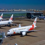 スカイツリー、都心のビル群、東京タワーまでもを背景に入れ、遠くアテネに出かける準備をする その姿は「日本を背負って」という言葉がマッチした 我々もJapanese spiritを見せる時かもしれない #ファインダー越しの私の世界ᅠ #キリトリセカイ #JA837J #聖火特別輸送機 #photograghy #オリンピック