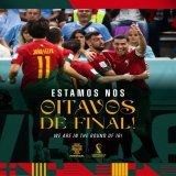 * Knock, knock! *   Who's there?   It's Portugal qualifying to the Round of 16.   #FIFAWorldCup #VesteABandeira #WearTheFlag