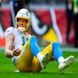 BREAKING: Chargers still unsure if Justin Herbert is &ldquo;the guy&rdquo;. The front office has yet to pick up the QB&rsquo;s 5th year option or offer a contract extension.