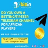 Guys ,do you own a betting /Tipster telegram channel for African players ? Here is an opportunity worth trying  Send an email to : Info@Bizin.Africa  #ARSBUR #LearnCryptoBetting @Sportsbetio
