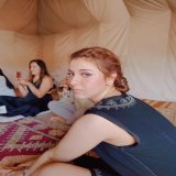 Eyes don&rsquo;t lie chico \u2728 #photography #photographer #poet #poetry #lovequotes #art #artist #traditional #sahara #moroccansahara #desert #sand #redhair #selmabenhaddychawki