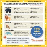 Discover effective strategies and techniques to break free of procrastination with Sensa For a limited time only we&rsquo;re offering an exclusive 7-day trial.