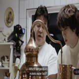the nerd in him - he right away answered the boiling temperature of water   WINE JOURNEY WITH JIN  #JinXDrunkenTruth  #TheAstronaut #JIN @BTS_twt