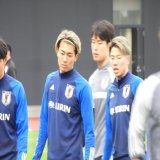 中村敬斗選手と浅野拓磨選手  #中村敬斗 #浅野拓磨 #代表合宿 #samuraiblue #サッカー日本代表 #daihyo