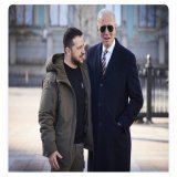 "Украина должна сама решить, где закончить конфликт с Россией, но захватить Крым сразу может и не получиться." - Джо Байден// - Всё, Зе. Моё время подошло. Да и тебе надо о душе подумать. - Кому я нах.. нужен? -Республиканцам, сынок. Не всё бабло отм