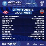Стартовые составы на матч "Спартак"-"Енисей". Начало матча в 19.30 (мск). #СпартакЕнисей  &ndash; at Гора