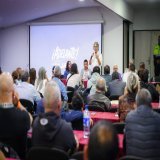 Más de 150 líderes sindicales de 12 departamentos de Colombia se unen a la Nueva Mayoría. Representantes de la CGT, CTC, SINTRAINAGRO, ANTHOC, ADIDA, ADE y directivos de la CUT alzan la voz en defensa de los y las maestras, los trabajadores de la sal