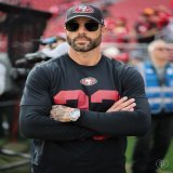 Skipper on the sidelines  #BayAreaUnite @49ers