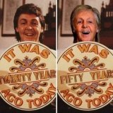 #PaulMcCartney celebrating the 20th anniversary of Sgt Pepper, 1987 VS #PaulMcCartney celebrating the 50th anniversary of Sgt Pepper, 2017 #TheBeatles