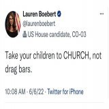 Lauren Boebert, a Colorado right-wing gun extremist and bigot, bears responsibility for the &ldquo;lawlessness&rdquo; that killed at least five people and wounded 18 more in Colorado Springs last night.