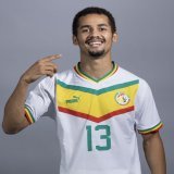 Senegal&rsquo;s No.13.    Iliman Ndiaye all set for his first ever @FIFAWorldCup with Senegal.
